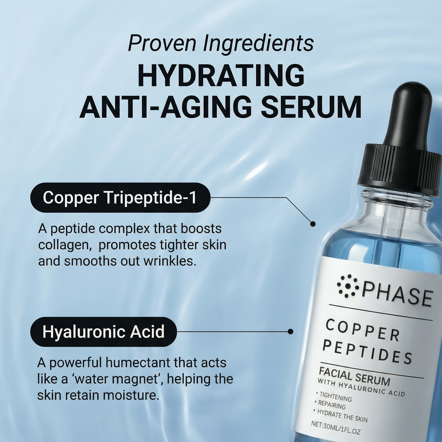 Phase GHK-Cu 1% Serum